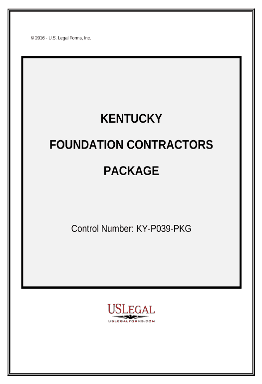 Export Foundation Contractor Package - Kentucky Rename Slate Bot