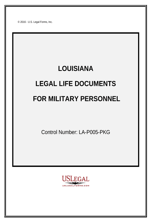 Archive Essential Legal Life Documents for Military Personnel - Louisiana Jira Bot