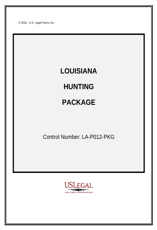 Integrate Hunting Forms Package - Louisiana Pre-fill from Excel Spreadsheet Dropdown Options Bot