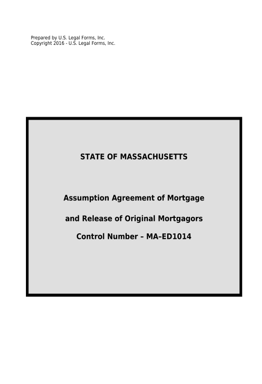 Extract Assumption Agreement of Mortgage and Release of Original Mortgagors - Massachusetts Pre-fill from MySQL Bot