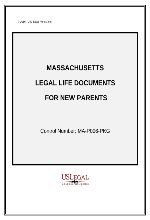 Extract Essential Legal Life Documents for New Parents - Massachusetts Pre-fill from MySQL Bot