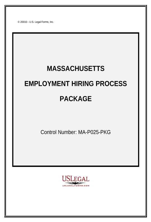 Pre-fill Employment Hiring Process Package - Massachusetts Pre-fill from Office 365 Excel Bot