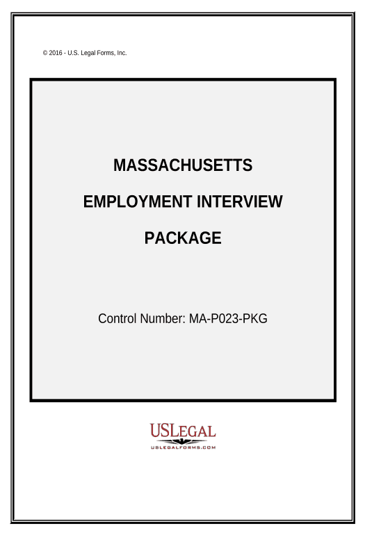 Archive Employment Interview Package - Massachusetts Pre-fill from Salesforce Records with SOQL Bot
