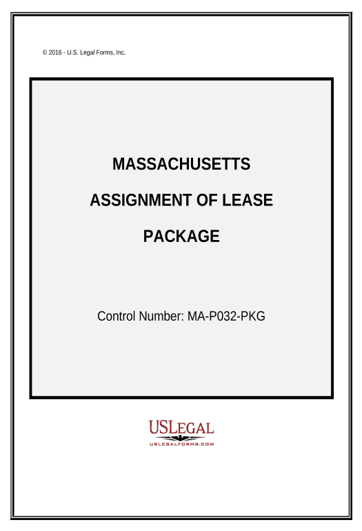 Archive Assignment of Lease Package - Massachusetts Mailchimp send Campaign bot