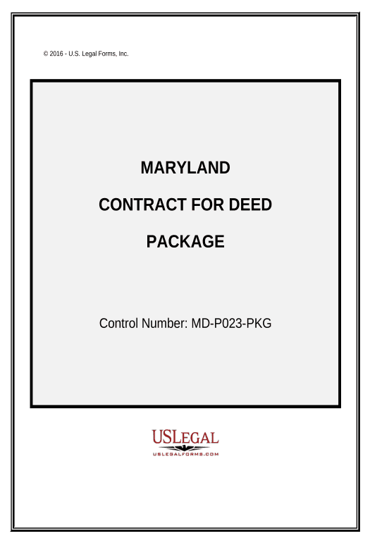 Extract Contract for Deed Package - Maryland Pre-fill from NetSuite Records Bot