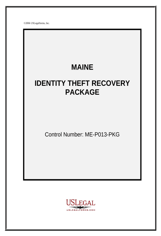 Synchronize Identity Theft Recovery Package - Maine Export to NetSuite Record Bot