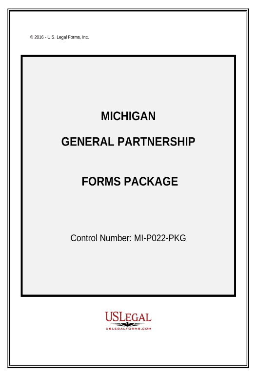 Pre-fill General Partnership Package - Michigan Export to Formstack Documents Bot