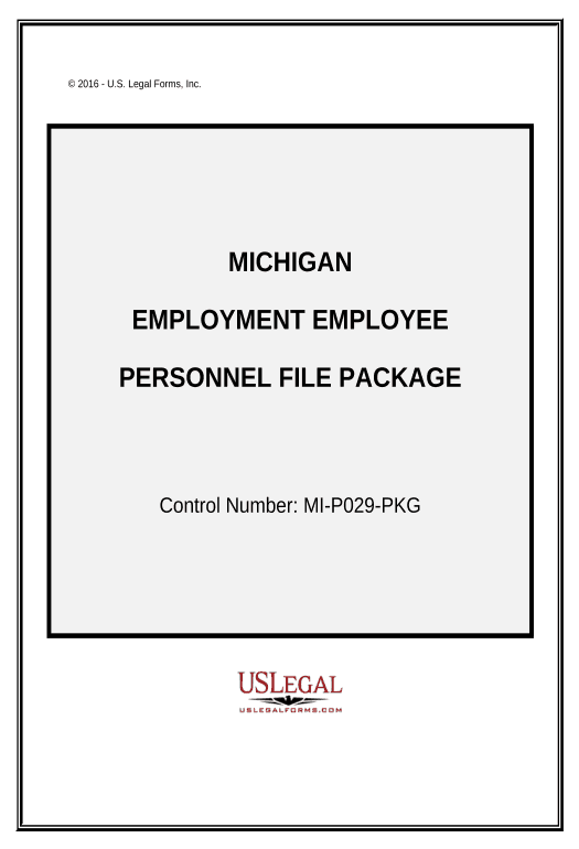 Export Employment Employee Personnel File Package - Michigan Trello Bot