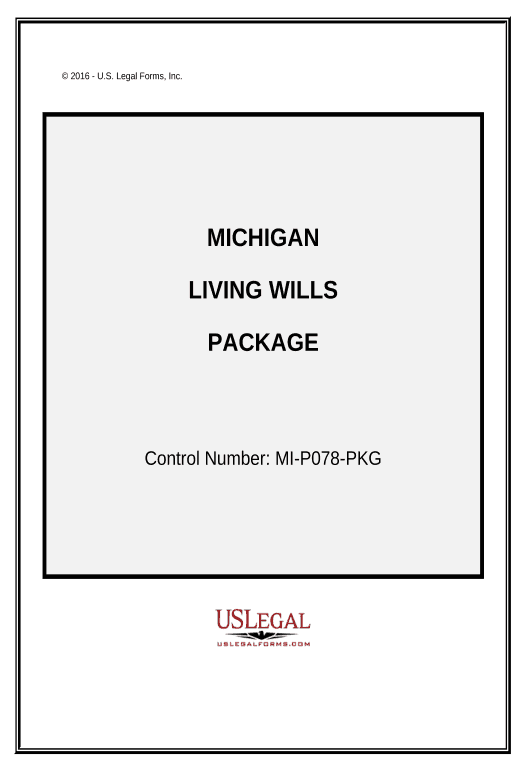 Arrange Living Wills and Health Care Package - Michigan Pre-fill from MySQL Dropdown Options Bot