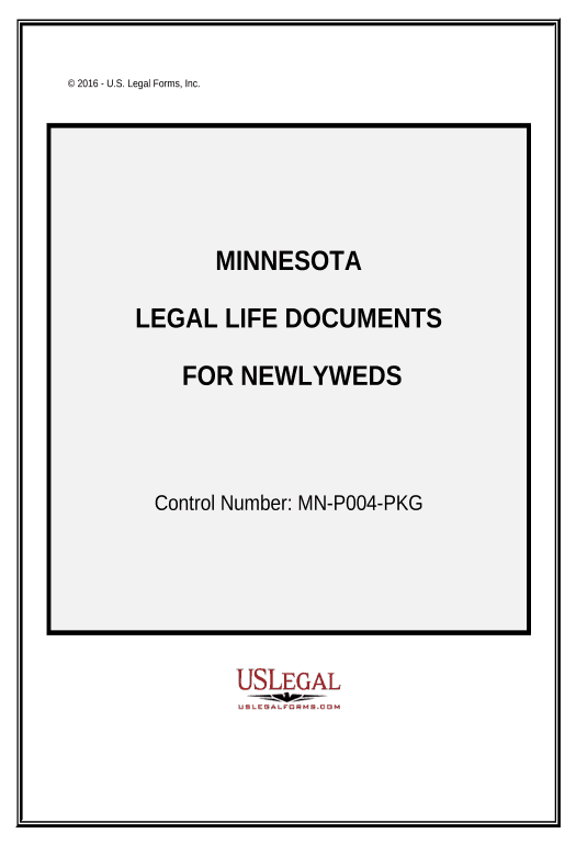 Synchronize Essential Legal Life Documents for Newlyweds - Minnesota Pre-fill from MySQL Dropdown Options Bot