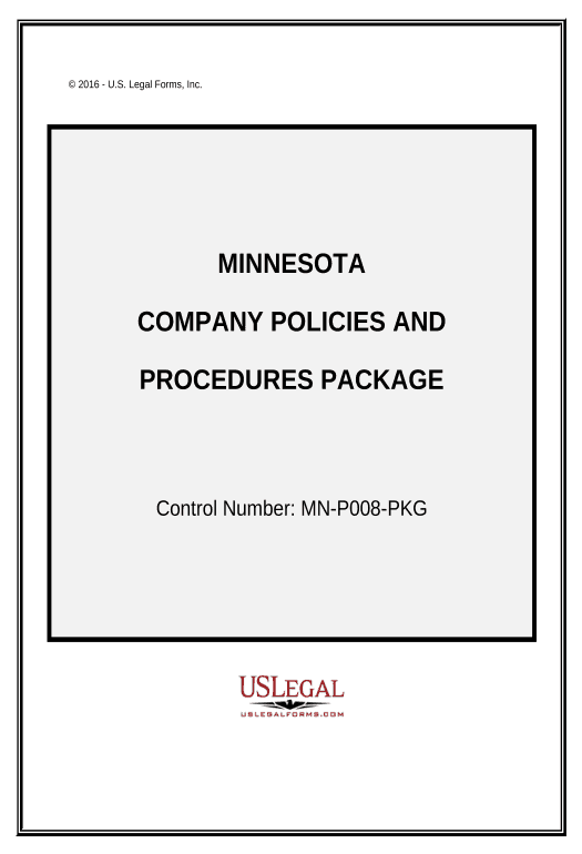 Archive Company Employment Policies and Procedures Package - Minnesota Create NetSuite Records Bot