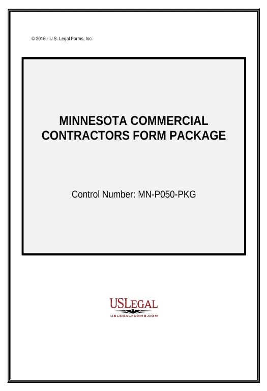 Update Commercial Contractor Package - Minnesota Basecamp Create New Project Site Bot