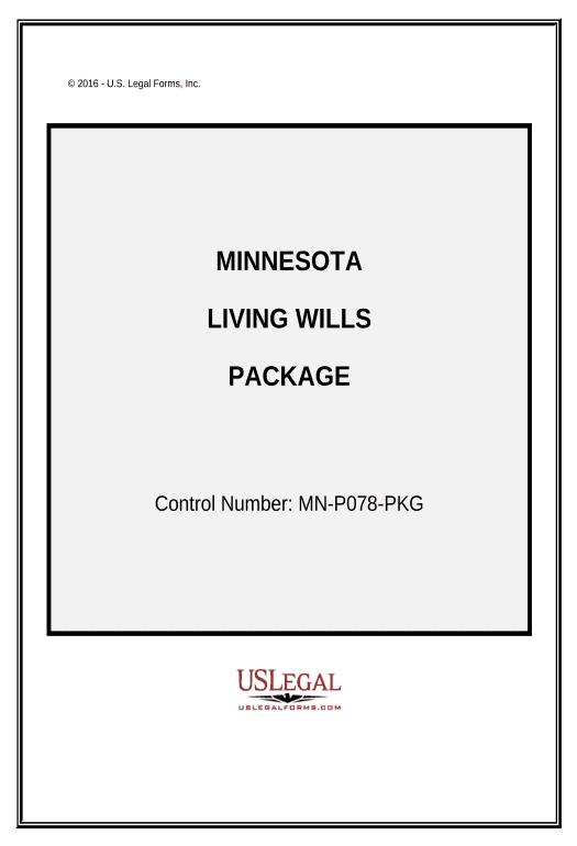 Update Living Wills and Health Care Package - Minnesota Pre-fill from Excel Spreadsheet Bot