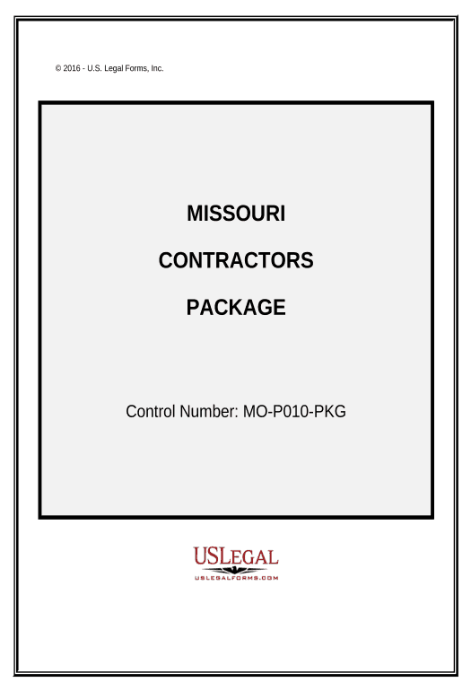 Synchronize Contractors Forms Package - Missouri Remind to Create Slate Bot