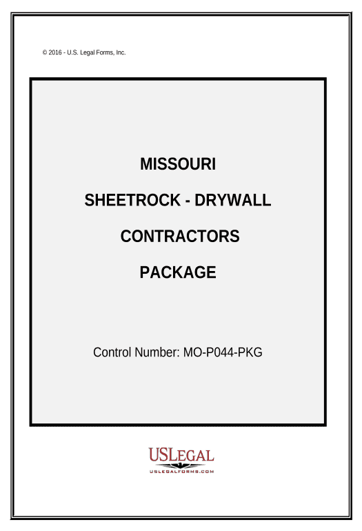 Manage Sheetrock Drywall Contractor Package - Missouri Microsoft Dynamics
