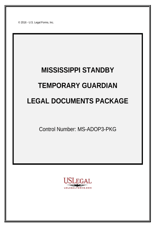 Automate Mississippi Standby Temporary Guardian Legal Documents Package - Mississippi Update Salesforce Record Bot