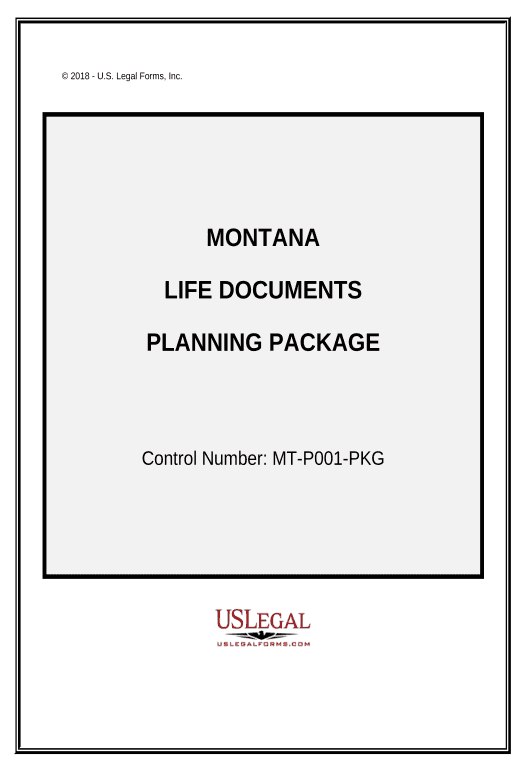 Synchronize Life Documents Planning Package, including Will, Power of Attorney and Living Will - Montana Export to NetSuite Record Bot