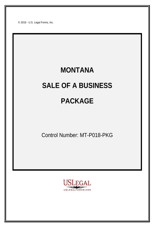 Automate Sale of a Business Package - Montana Netsuite