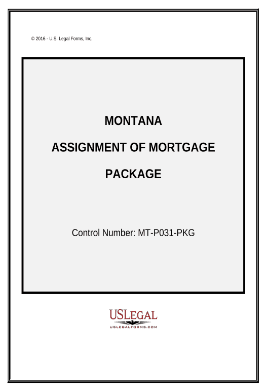 Archive Assignment of Mortgage Package - Montana Pre-fill from another Slate Bot