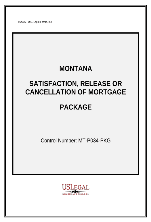 Archive Satisfaction, Cancellation or Release of Mortgage Package - Montana Pre-fill Dropdown from Airtable