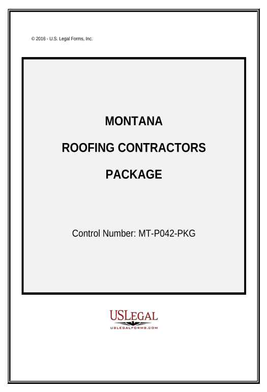 Extract Roofing Contractor Package - Montana Slack Notification Bot