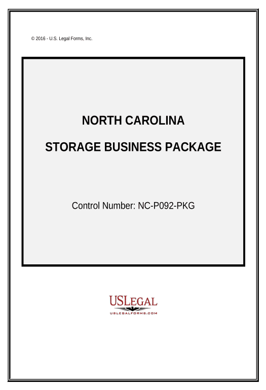 Integrate Storage Business Package - North Carolina Pre-fill from CSV File Dropdown Options Bot