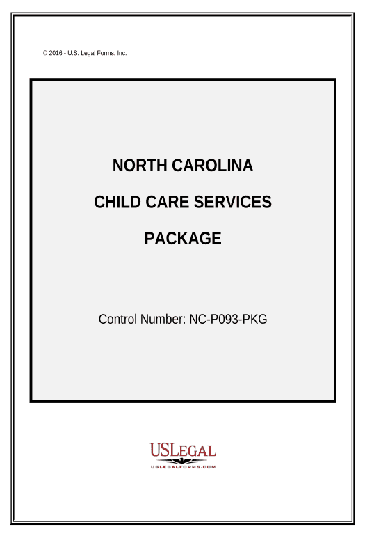 Manage Child Care Services Package - North Carolina Pre-fill from CSV File Dropdown Options Bot