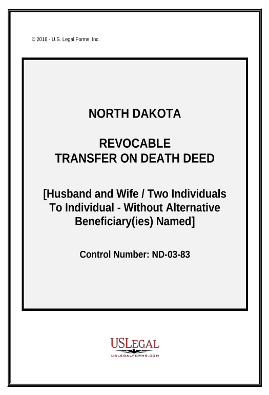 Arrange north dakota transfer death deed Roles Reminder Bot