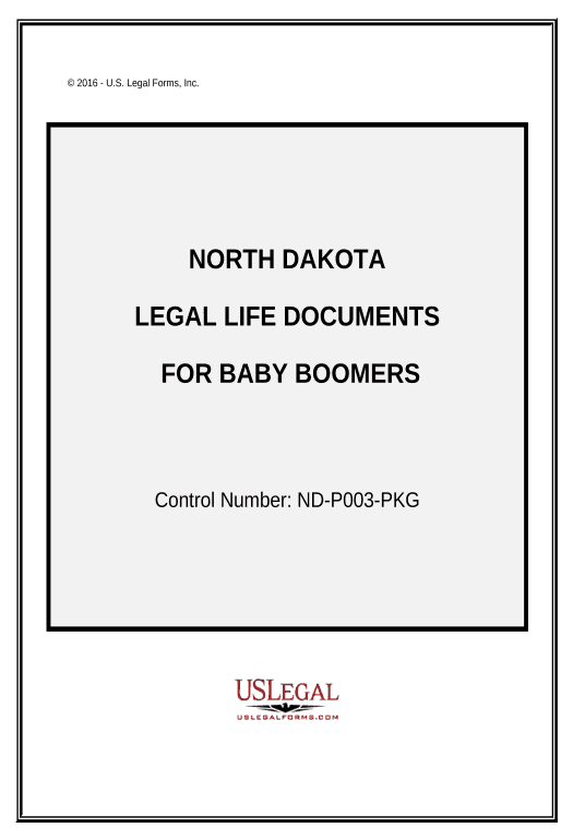 Export Essential Legal Life Documents for Baby Boomers - North Dakota Box Bot
