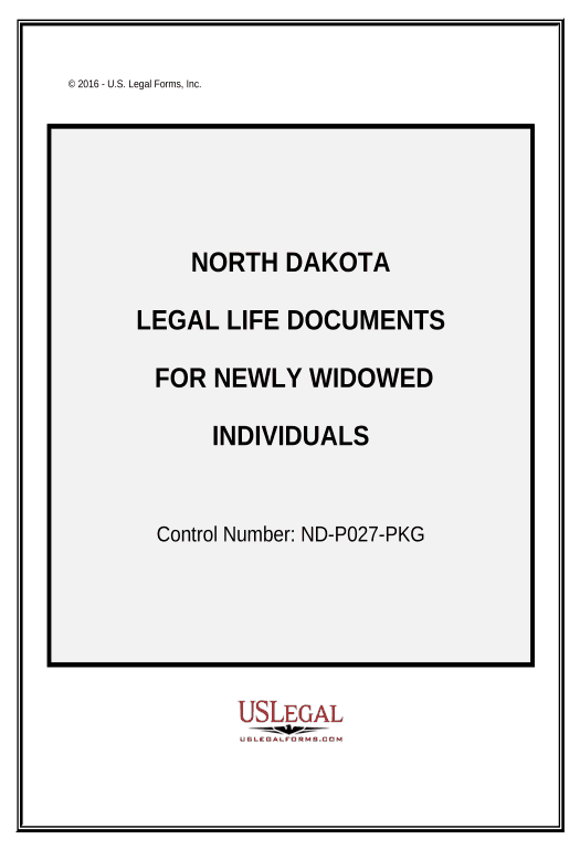 Incorporate Newly Widowed Individuals Package - North Dakota Pre-fill Slate from MS Dynamics 365 Records