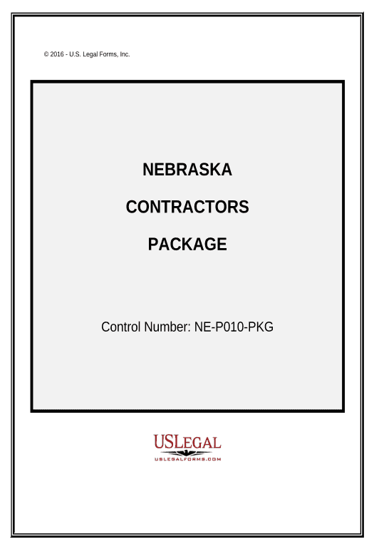 Archive Contractors Forms Package - Nebraska Pre-fill from Google Sheet Dropdown Options Bot