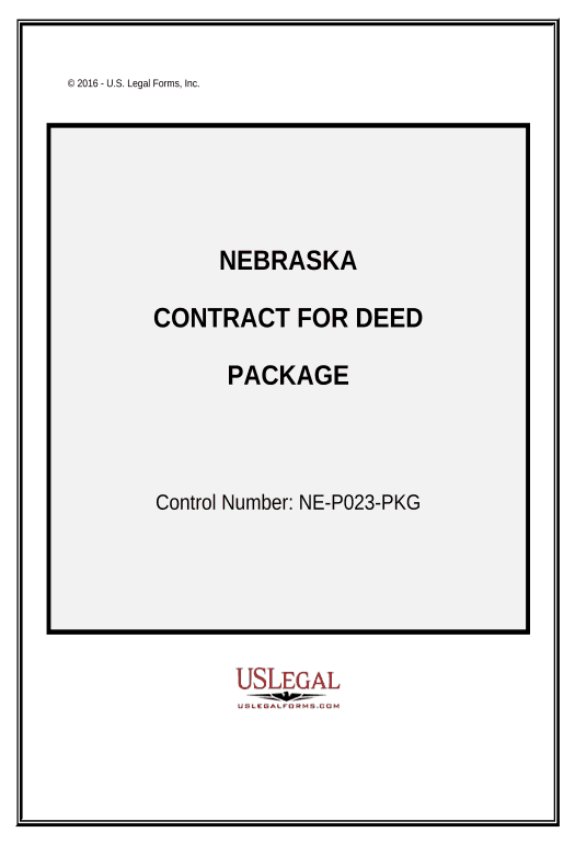 Automate Contract for Deed Package - Nebraska Update Salesforce Record Bot