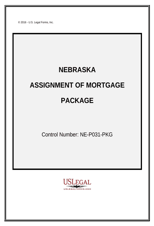 Pre-fill Assignment of Mortgage Package - Nebraska Roles Reminder Bot