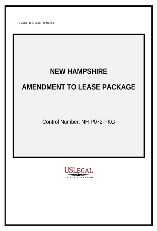 Manage Amendment of Lease Package - Nebraska Slack Notification Postfinish Bot
