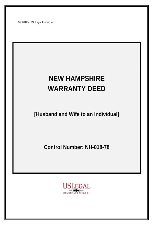 Extract Warranty Deed from Husband and Wife to an Individual - New Hampshire Update Salesforce Records via SOQL