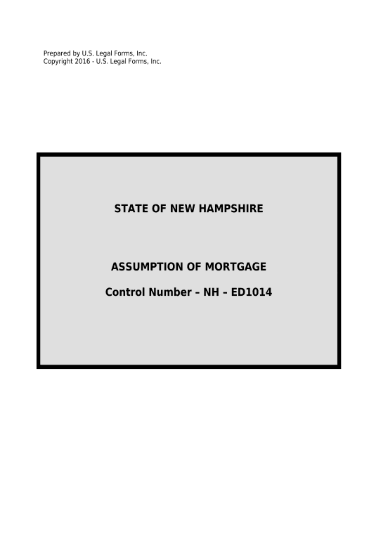 Pre-fill Assumption Agreement of Mortgage and Release of Original Mortgagors - New Hampshire Notify Salesforce Contacts - Post-finish
