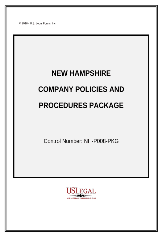 Automate Company Employment Policies and Procedures Package - New Hampshire Dropbox Bot