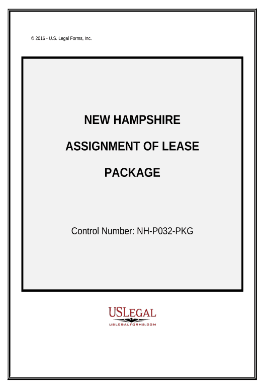 Pre-fill Assignment of Lease Package - New Hampshire Pre-fill from Google Sheet Dropdown Options Bot