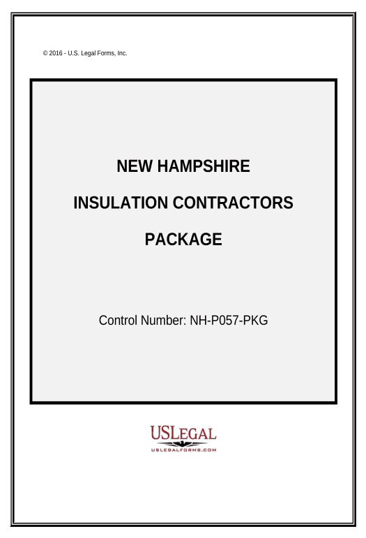 Synchronize Insulation Contractor Package - New Hampshire Webhook Bot