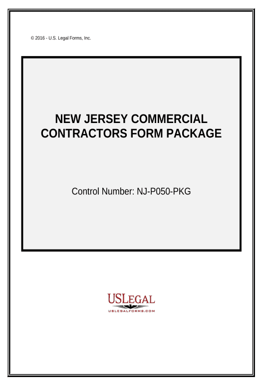 Integrate Commercial Contractor Package - New Jersey Export to Excel 365 Bot
