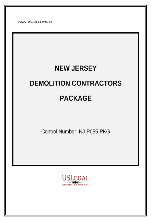 Automate Demolition Contractor Package - New Jersey Pre-fill from NetSuite Records Bot