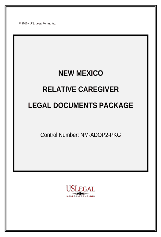 Automate New Mexico Relative Caretaker Legal Documents Package - New Mexico Export to MS Dynamics 365 Bot