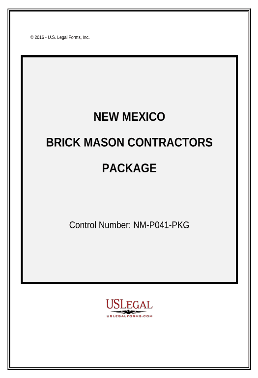 Integrate Brick Mason Contractor Package - New Mexico Google Sheet Two-Way Binding Bot