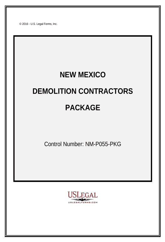 Integrate Demolition Contractor Package - New Mexico Archive to SharePoint Folder Bot