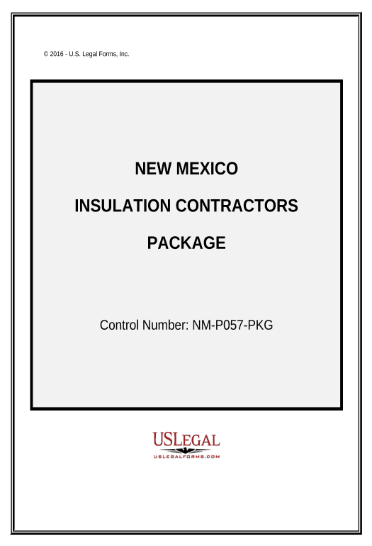 Synchronize Insulation Contractor Package - New Mexico Export to Salesforce Bot