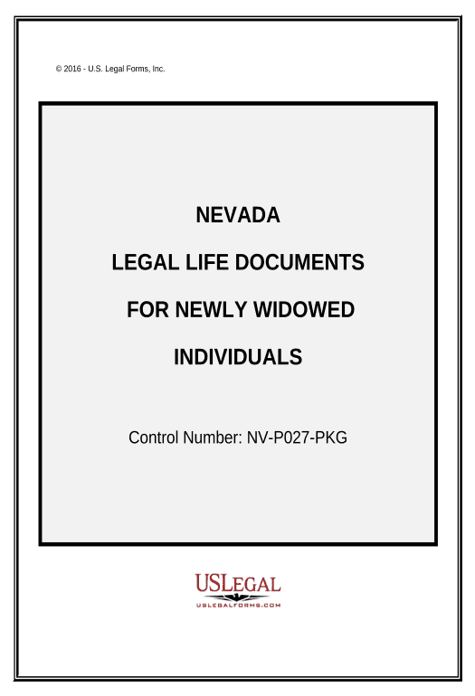Export Newly Widowed Individuals Package - Nevada Google Drive Bot