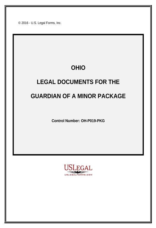 Archive Legal Documents for the Guardian of a Minor Package - Ohio Salesforce