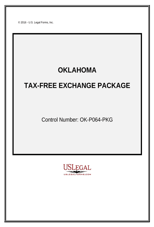 Automate Tax Free Exchange Package - Oklahoma Webhook Postfinish Bot