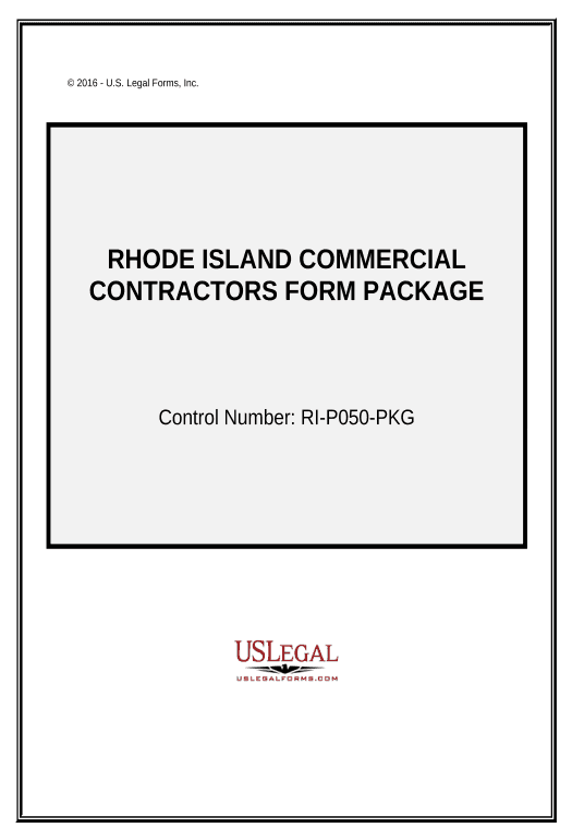 Arrange Commercial Contractor Package - Rhode Island Update Salesforce Record Bot