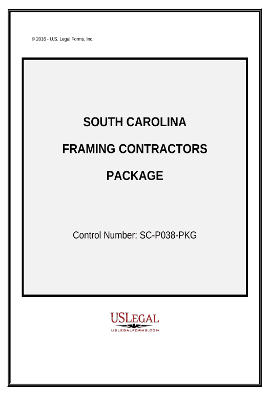 Automate Framing Contractor Package - South Carolina Microsoft Dynamics